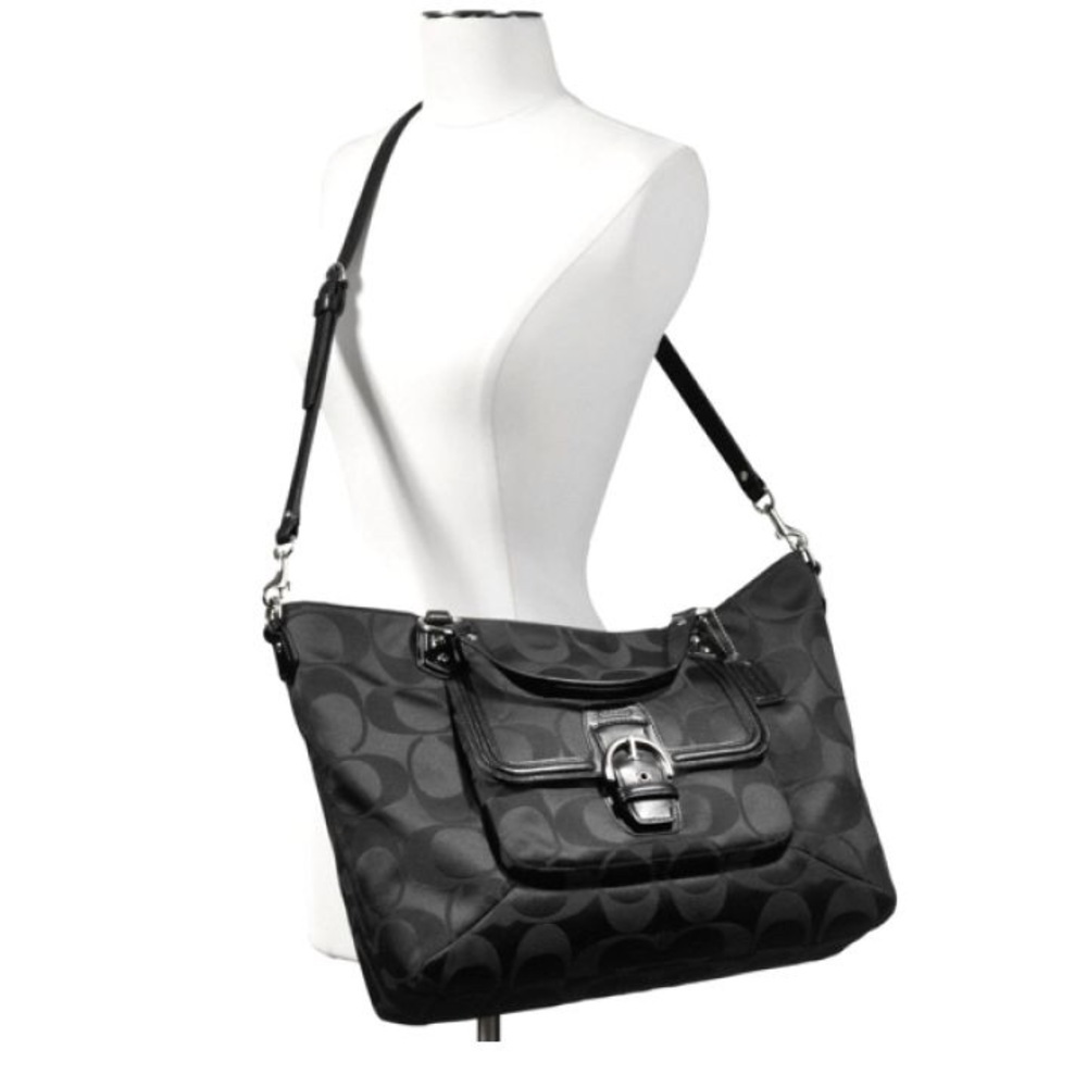 Coach Campbell Signature Izzy Fashion Satchel - Picture 2 of 12